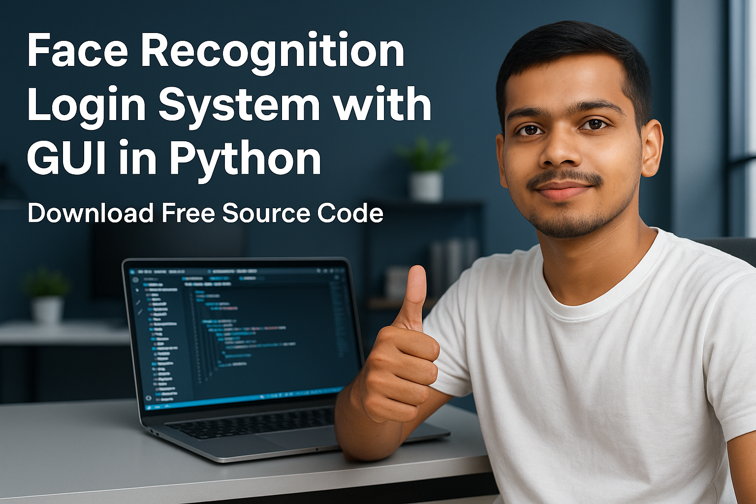 Image for Face Recognition Login System with GUI in Python – Free Source Code